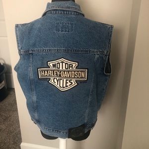 Harley-Davidson Denim Motorcycle Vest